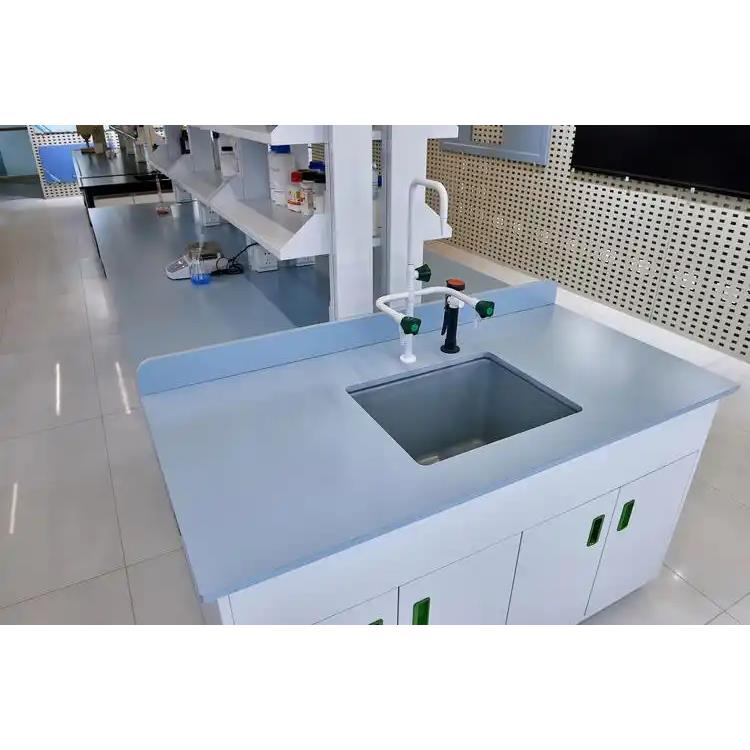 沈阳不锈钢中学实验台集成系统 生产厂家制作 实验台厂家