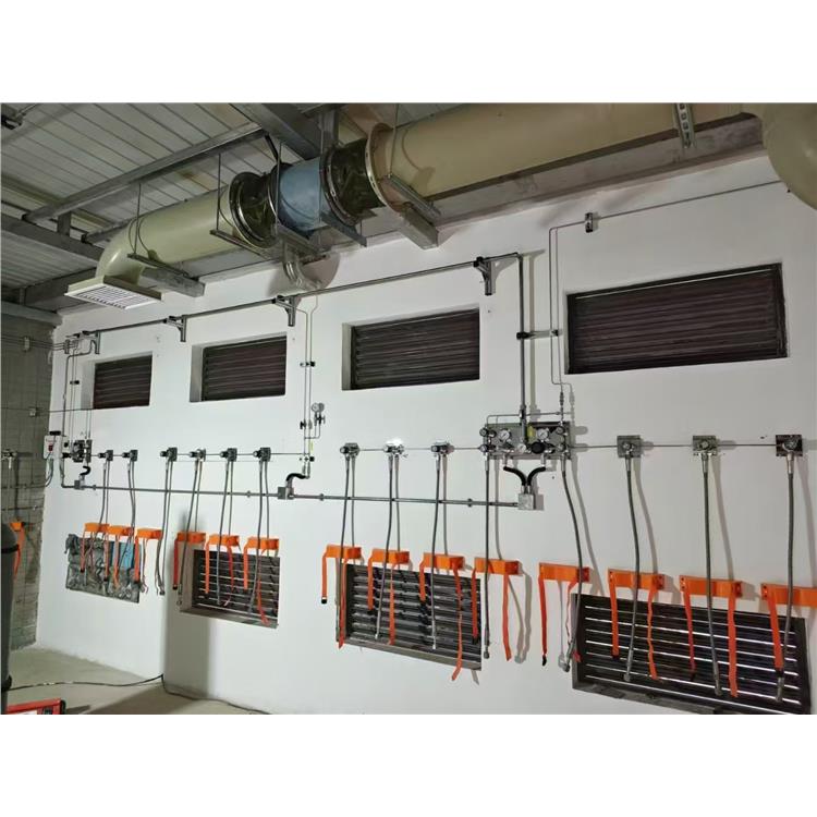 气路建设 整体规划 哈尔滨仪器仪表实验室气瓶间
