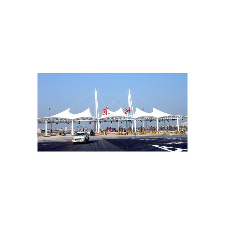 银川张拉膜岗亭 产地货源 PVDF充气膜