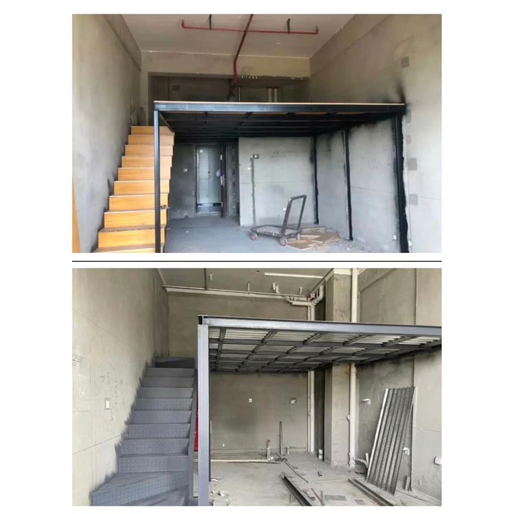 别墅钢结构 施工价格 北京东城区家庭阁楼二层搭建