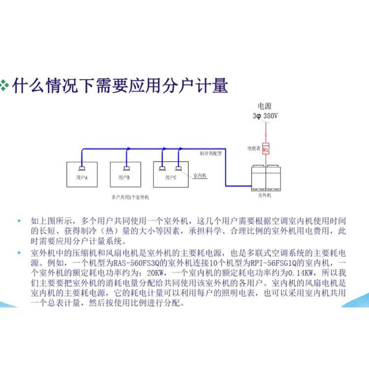 长春奥克斯空调分户计费系统软件 智慧空调计费