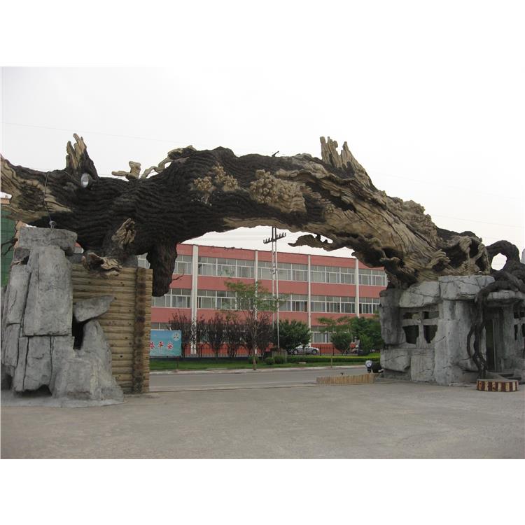 南京水泥雕塑景观生态大门批发