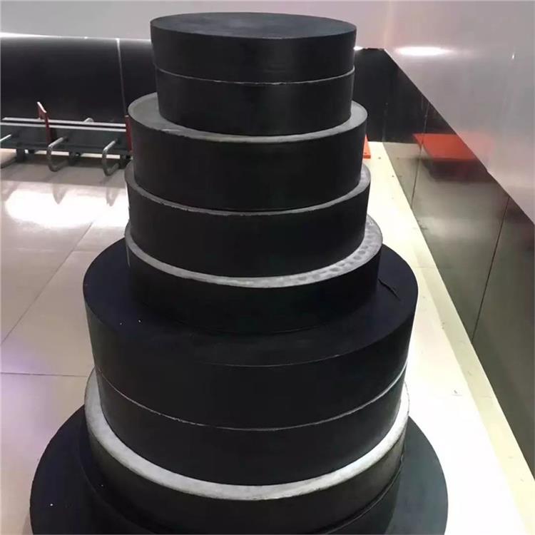 昆明建筑减震圆形普通橡胶支座 球型盆式滑动支座 厂家供应