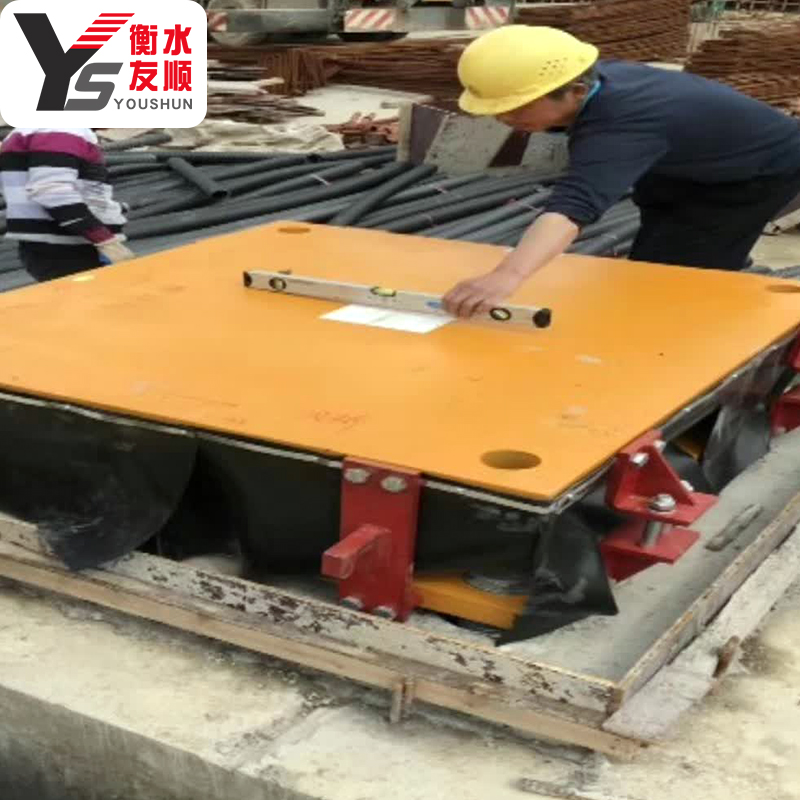 普通板式球型盆式橡胶支座 支持定制 福州耐老化桥梁橡胶支座