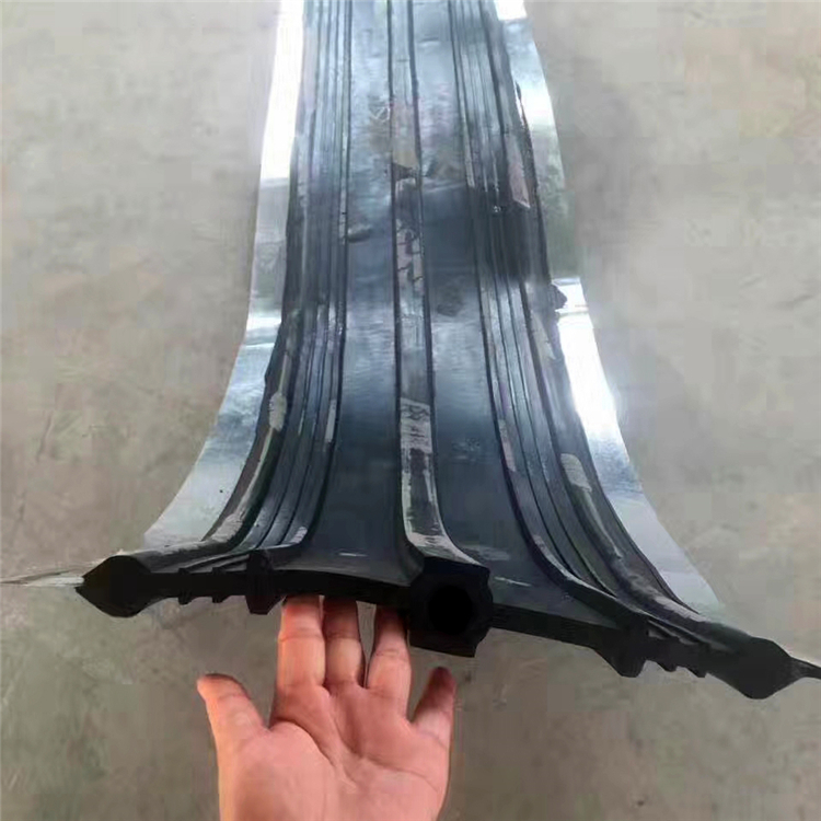 中埋式 背/外贴式防水密封胶条 国标 南京中孔型钢边式止水带