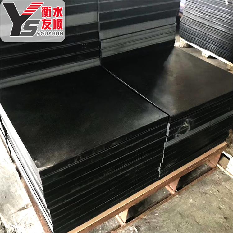 成都桥梁减震缓震用橡胶垫块 支持加工定制 机器减震带孔橡胶支座