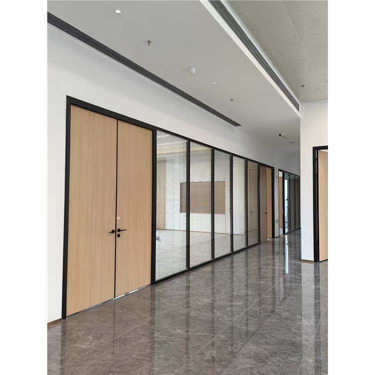 光明区百叶玻璃隔断 质量保证 办公室双玻百叶隔断