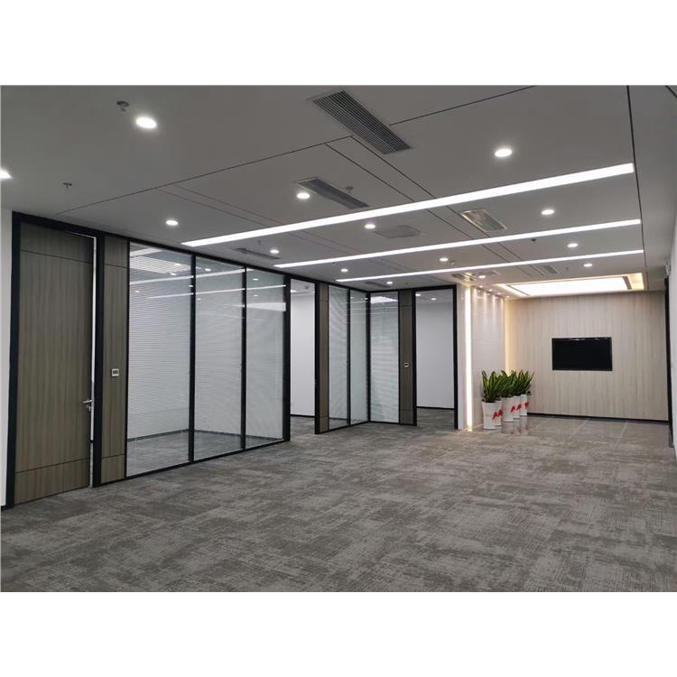 东莞办公室双玻百叶隔断 质量保证 办公室双玻全景隔断