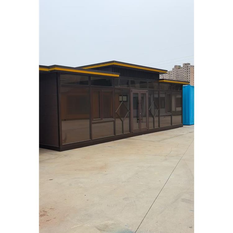 鲅鱼圈防火抗震轻钢别墅餐厅 水电全通轻钢别墅办公室