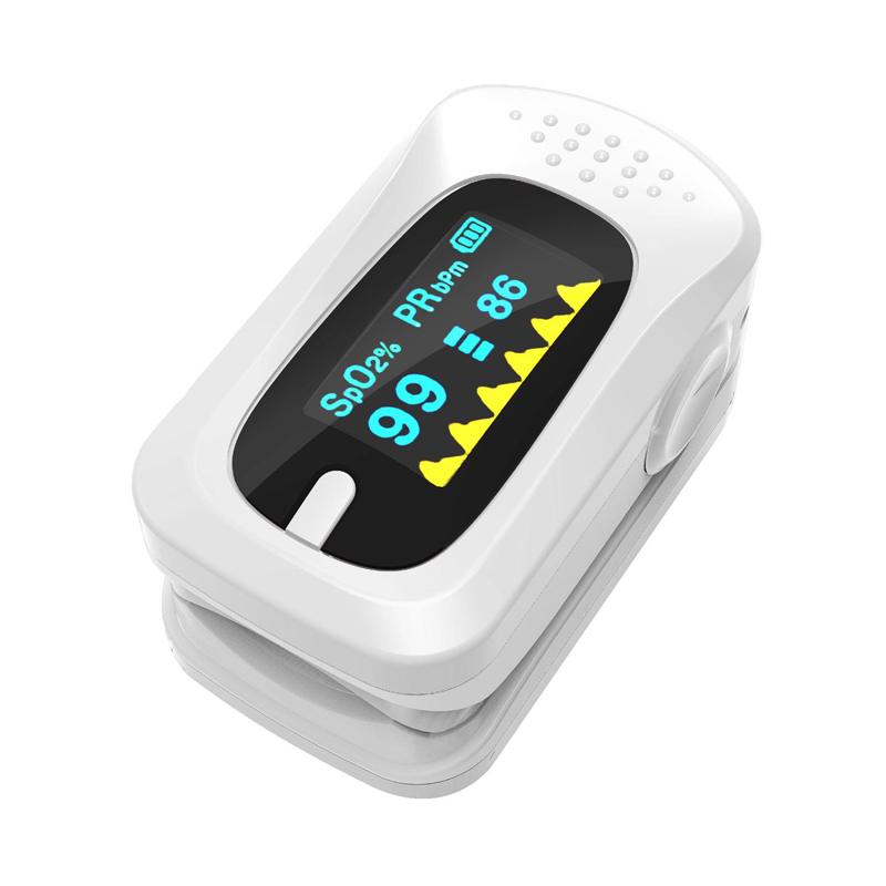 便携式家用指夹式指尖式手指式血氧仪脉搏血氧饱和度检测仪